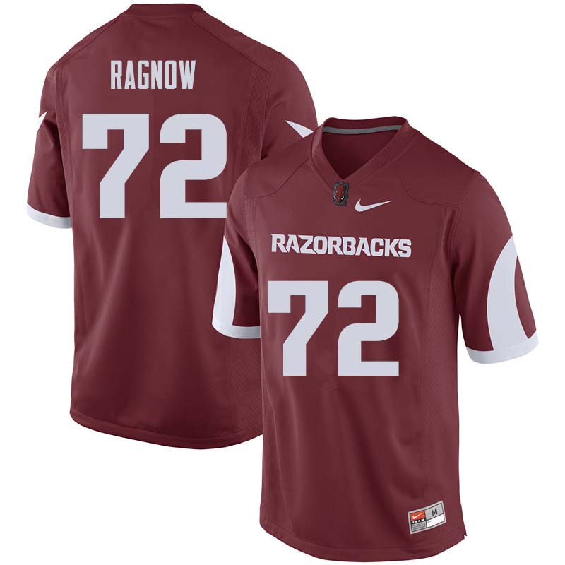 Men #72 Frank Ragnow Arkansas Razorback College Football Jerseys Sale-Cardinal